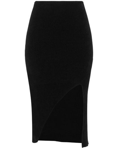 Just Cavalli Midi Skirt - Black