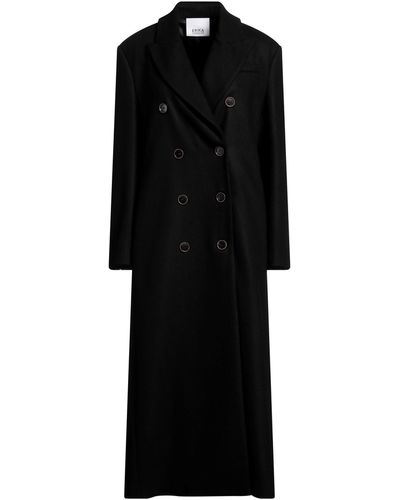 Erika Cavallini Semi Couture Coat - Black