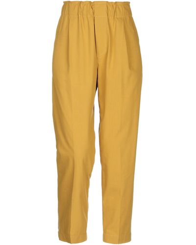 Brunello Cucinelli Casual Trousers - Yellow