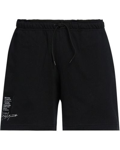 Yohji Yamamoto Shorts & Bermuda Shorts - Black