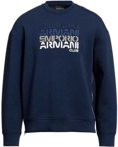 Emporio Armani Sweat-shirt - Bleu