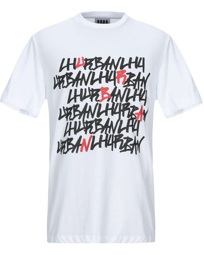 LHU URBAN T-shirts - Weiß