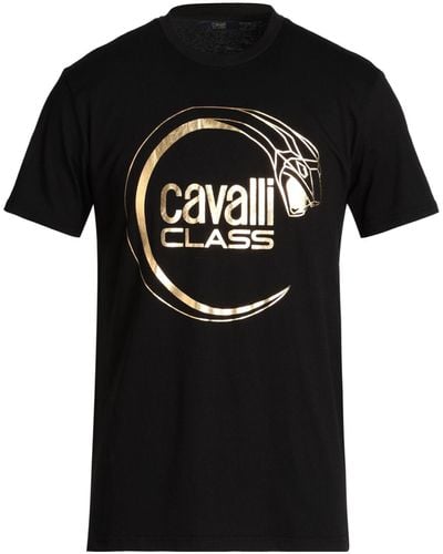 Class Roberto Cavalli Camiseta - Negro