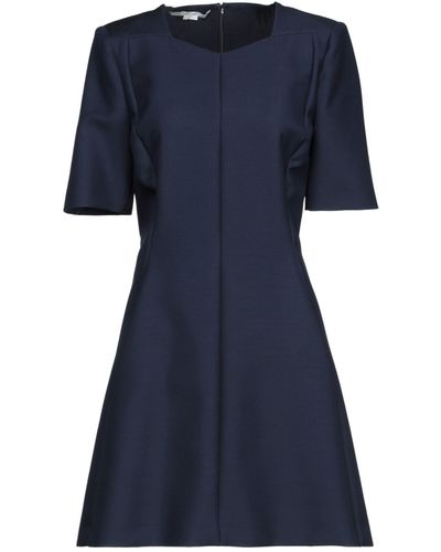 Stella McCartney Kurzes Kleid - Blau
