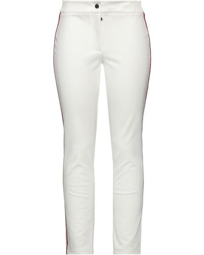 3 MONCLER GRENOBLE Trousers - White