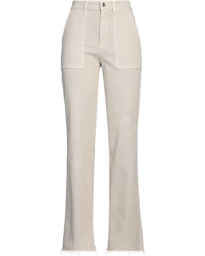 Department 5 Pants Cotton, Elastane - White