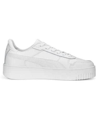 PUMA Carina Street Sneakers Schuhe - Weiß