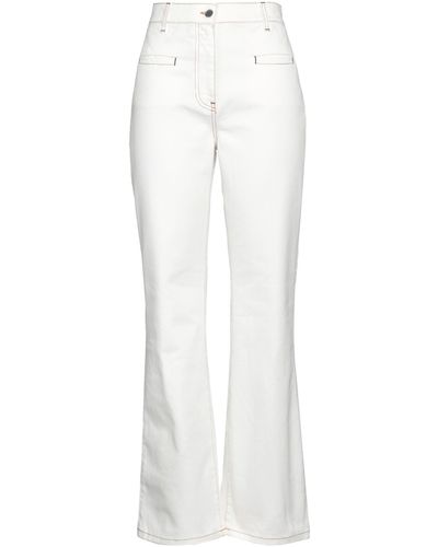 JW Anderson Pantaloni Jeans - Bianco