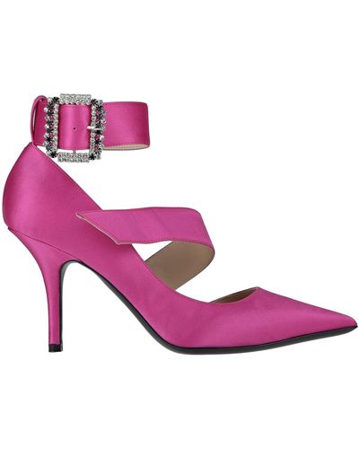 Manila Grace Court Shoes - Pink