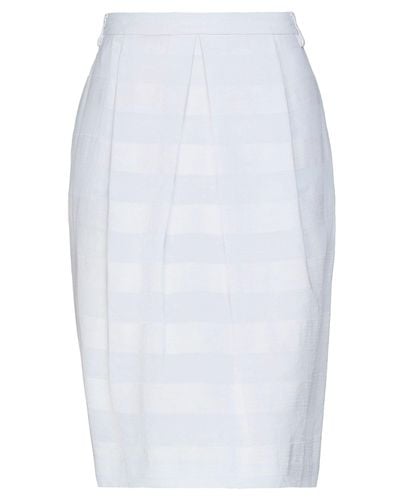 Malo Midi Skirt - White