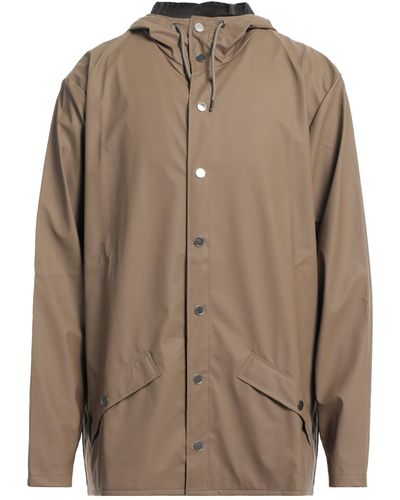 Rains Overcoat & Trench Coat - Brown