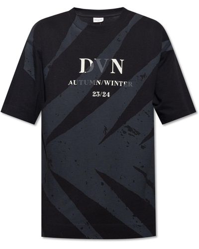 Dries Van Noten T-shirts - Schwarz