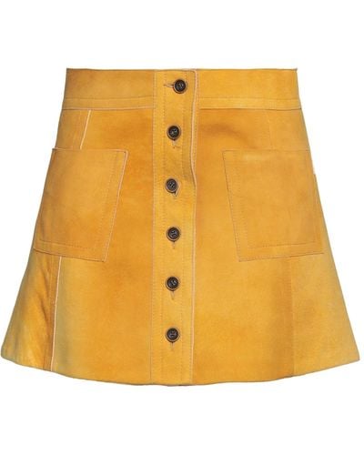 Marni Mini Skirt - Yellow