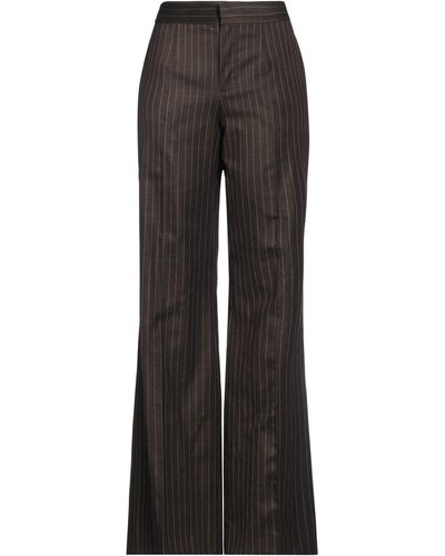 Jean Paul Gaultier Dark Trousers Wool, Viscose, Polyester - Grey