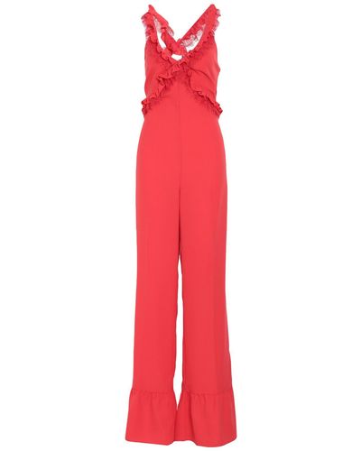 SCEE by TWINSET Jumpsuit - Rot