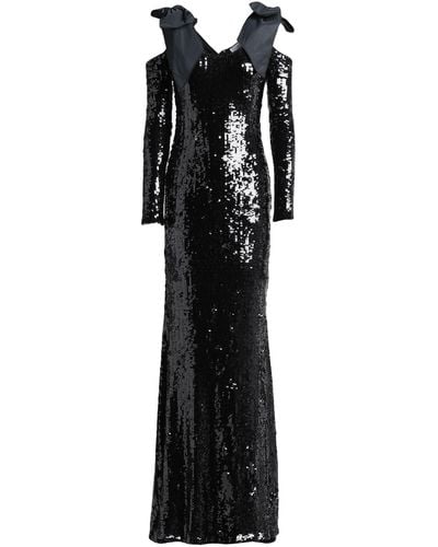 Elisabetta Franchi Maxi Dress - Black