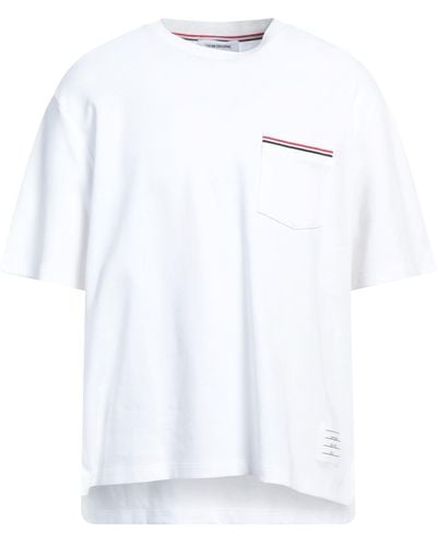 Thom Browne Camiseta - Blanco