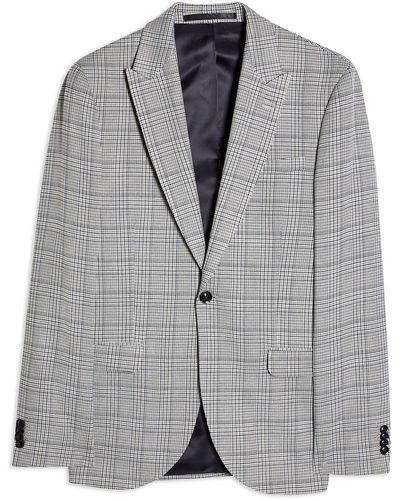 TOPMAN Suit Jacket - Gray