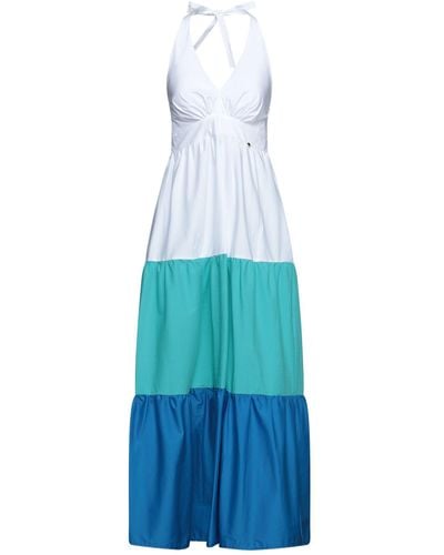 Rinascimento Maxi Dress - Blue