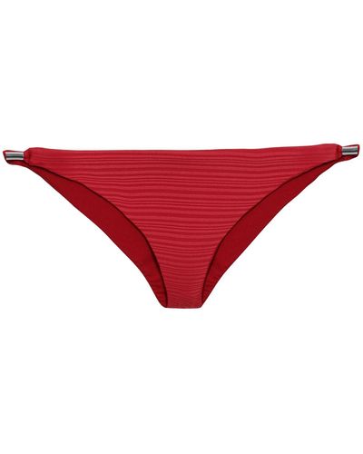 Jets by Jessika Allen Bikini Bottoms & Swim Briefs - Red