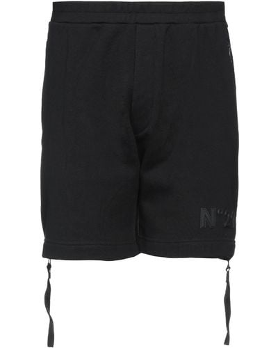 N°21 Shorts & Bermudashorts - Schwarz