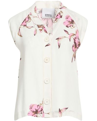 Erika Cavallini Semi Couture Camicia - Bianco