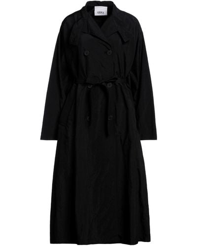 Erika Cavallini Semi Couture Coat - Black