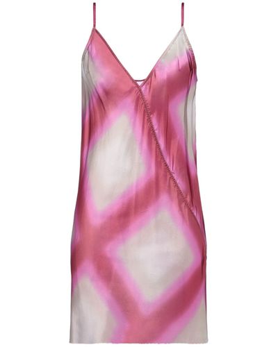 Rick Owens Mini Dress - Pink