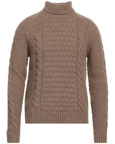 Fred Perry Turtleneck - Brown