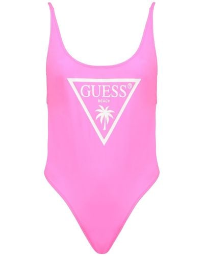 Guess One-piece Swimsuit - Pink