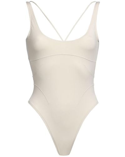 Jacquemus One-piece Swimsuit - White