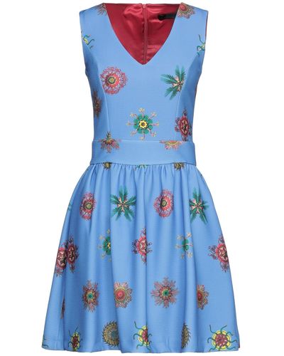 Frankie Morello Mini-Kleid - Blau