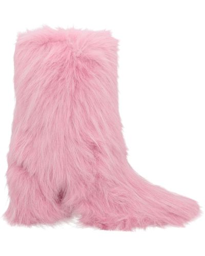 MSGM Ankle Boots - Pink