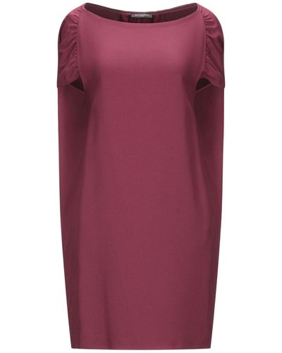 Antonelli Short Dress - Purple