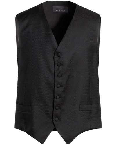 Lubiam Tailored Vest - Black