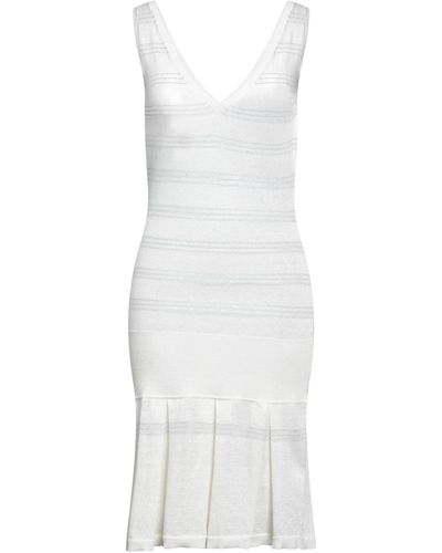 Cruciani Mini Dress - White