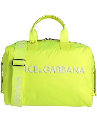 Dolce & Gabbana Duffel Bags - Yellow