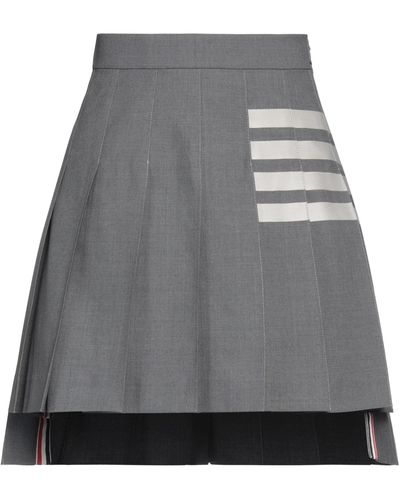 Thom Browne Mini Skirt - Grey