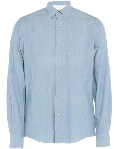 Low Brand Denim Shirt - Blue