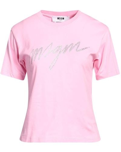 MSGM T-shirts - Pink