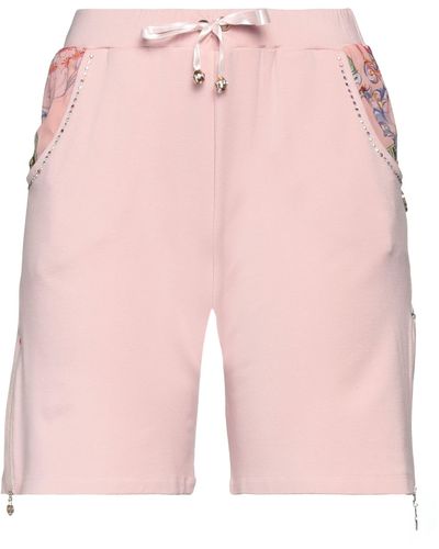 Ean 13 Love Shorts & Bermuda Shorts - Pink