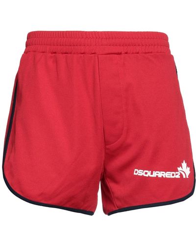 DSquared² Shorts E Bermuda - Rosso