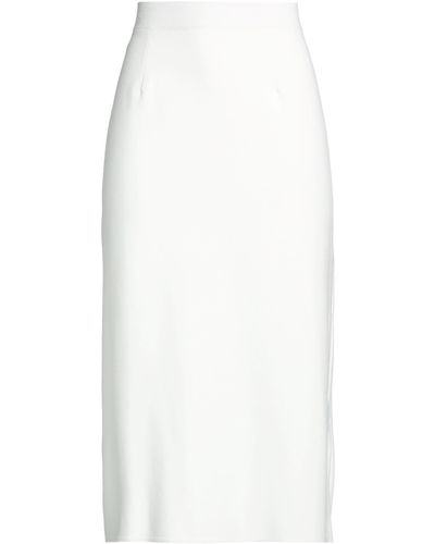 Max Mara Studio Midi Skirt - White
