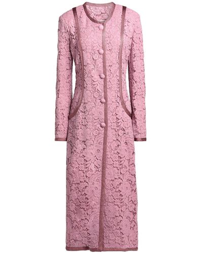 Etro Overcoat & Trench Coat - Pink
