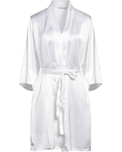 Verdissima Dressing Gown Or Bathrobe - White