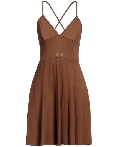 Odi Et Amo Mini Dress - Brown