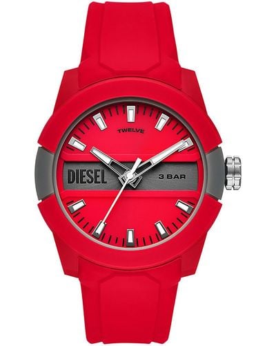 DIESEL Armbanduhr - Rot