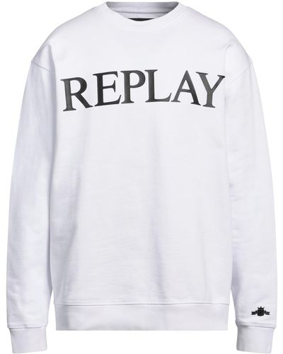 Replay Sweatshirt - White