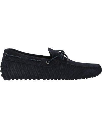 Tod's Midnight Loafers Leather - Blue