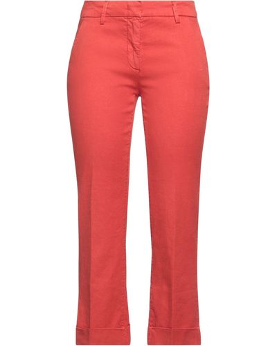 Via Masini 80 Trouser - Red